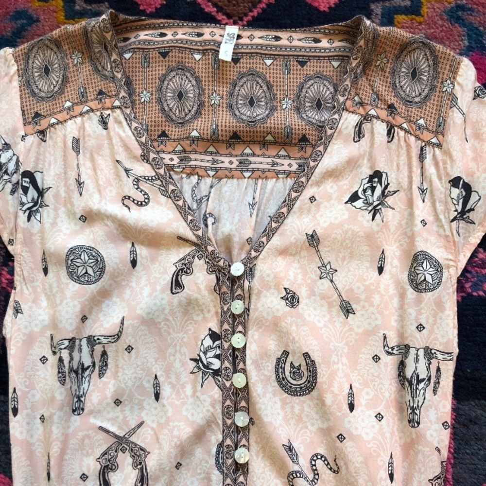Spell Coyote Playsuit ♥️ size small - Picture 7 of 7